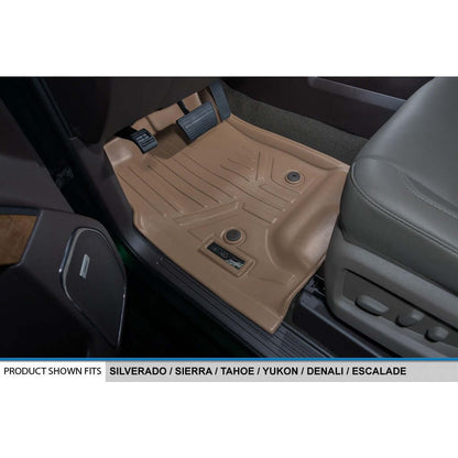 SmartCoverage™ Floor Liners For Crew Cab 2014-2018 Silverado/Sierra 1500 - 2015-2021 2500/3500 HD