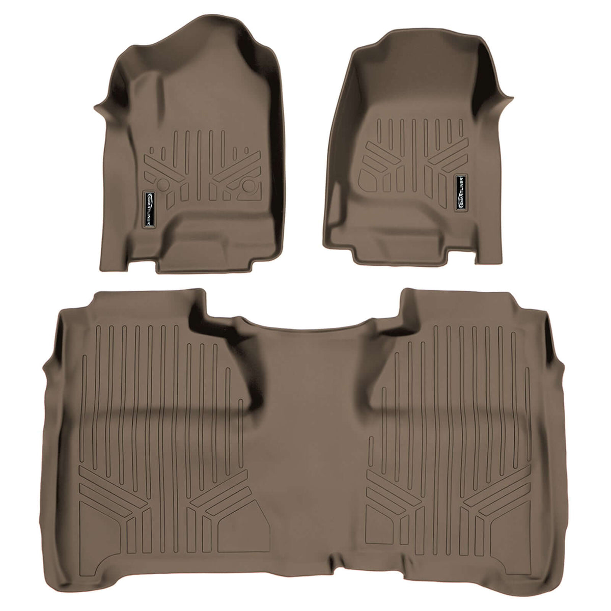 SmartCoverage™ Floor Liners For Crew Cab 2014-2018 Silverado/Sierra 1500 - 2015-2021 2500/3500 HD