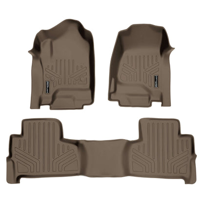 Smart Trim™ Floor Liners For 2015-2020 Chevrolet Tahoe / GMC Yukon (2nd Row Bucket)