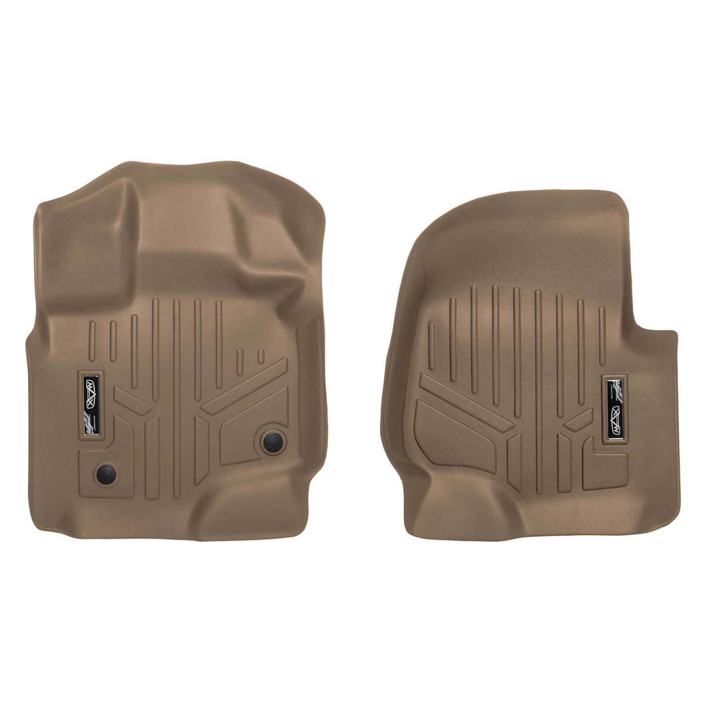 SmartCoverage™ Floor Liners For 2015-2026 Ford F-150 SuperCrew Cab (1st Row Bench) (No OTH and no 2nd Row Underseat Storage) Vinyl