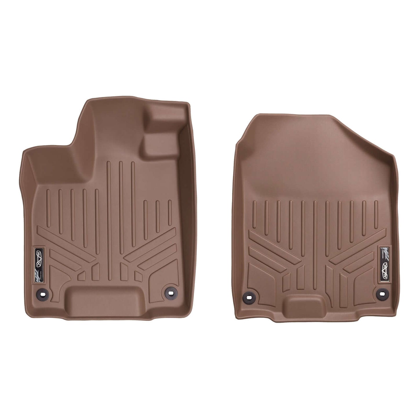 SMARTLINER Custom Fit Floor Liners For 2016-2022 Honda Pilot (8 Passenger Model)