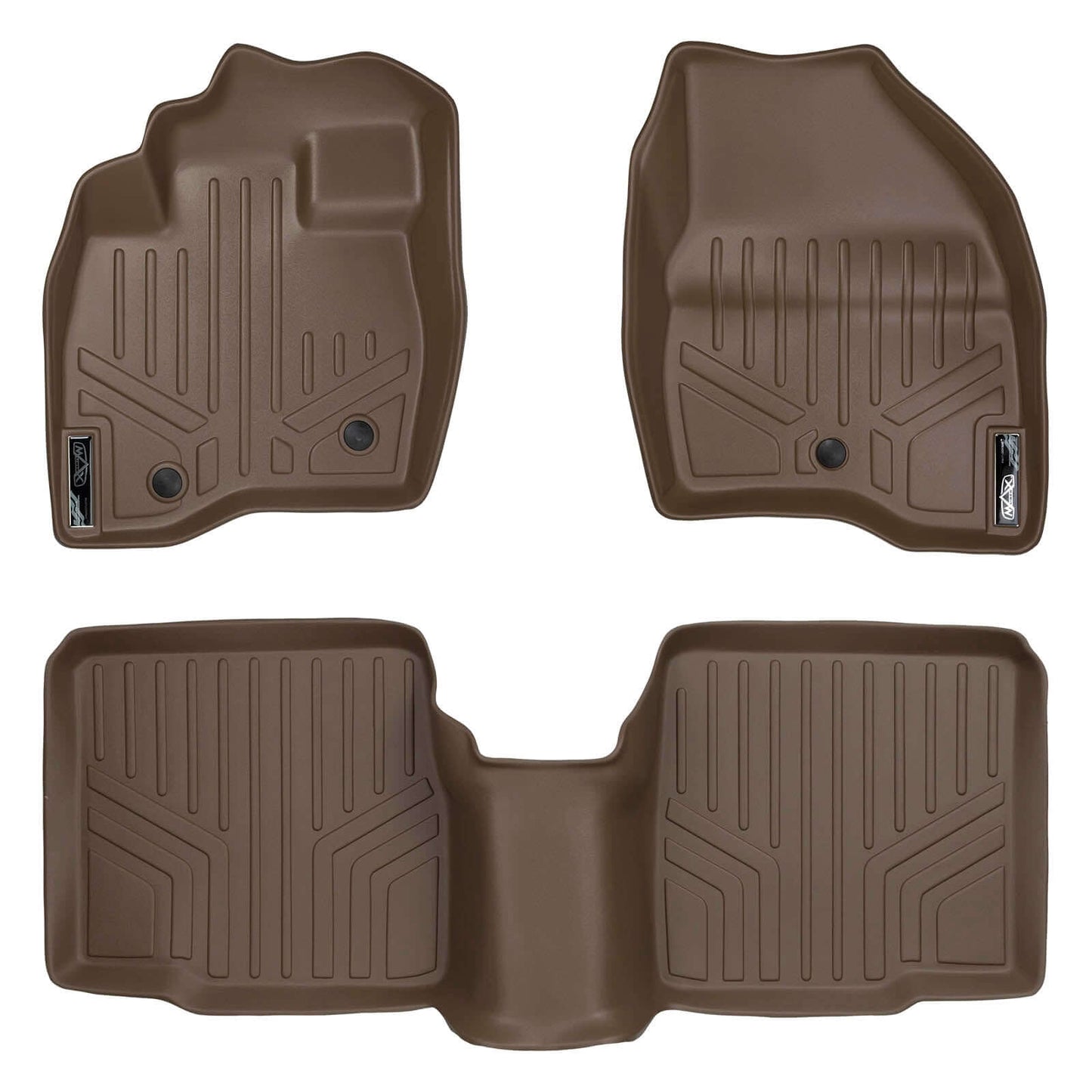 SMARTLINER Floor Liners for 2017-2019 Ford Explorer (without 2nd Row Center Console)