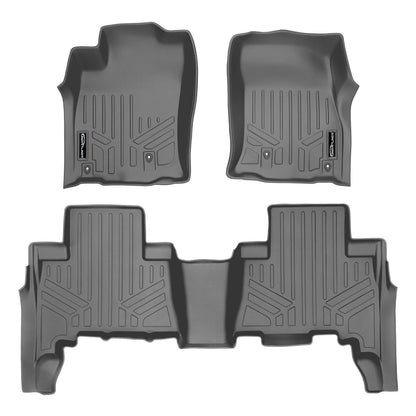 SMARTLINER Custom Fit Floor Liners For 2010-2012 Toyota 4Runner (5 Passenger with sliding Cargo Tray)