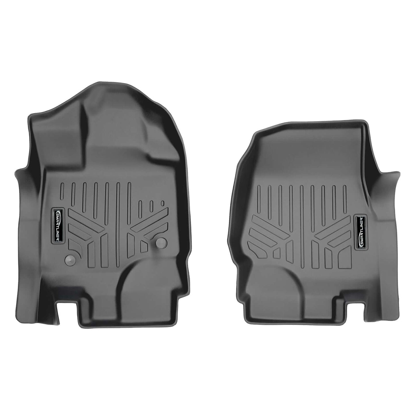 SmartCoverage™ Floor Liners For 2015-2026 Ford F-150 SuperCrew Cab (1st Row Bucket) (Vinyl)