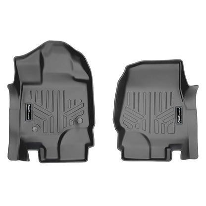 SmartCoverage™ Floor Liners For 2015-2026 Ford F-150 SuperCrew Cab (1st Row Bucket) (Vinyl)