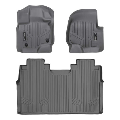 SmartCoverage™ Floor Liners For 2015-2026 Ford F-150 SuperCrew Cab (1st Row Bench) (No OTH and no 2nd Row Underseat Storage)