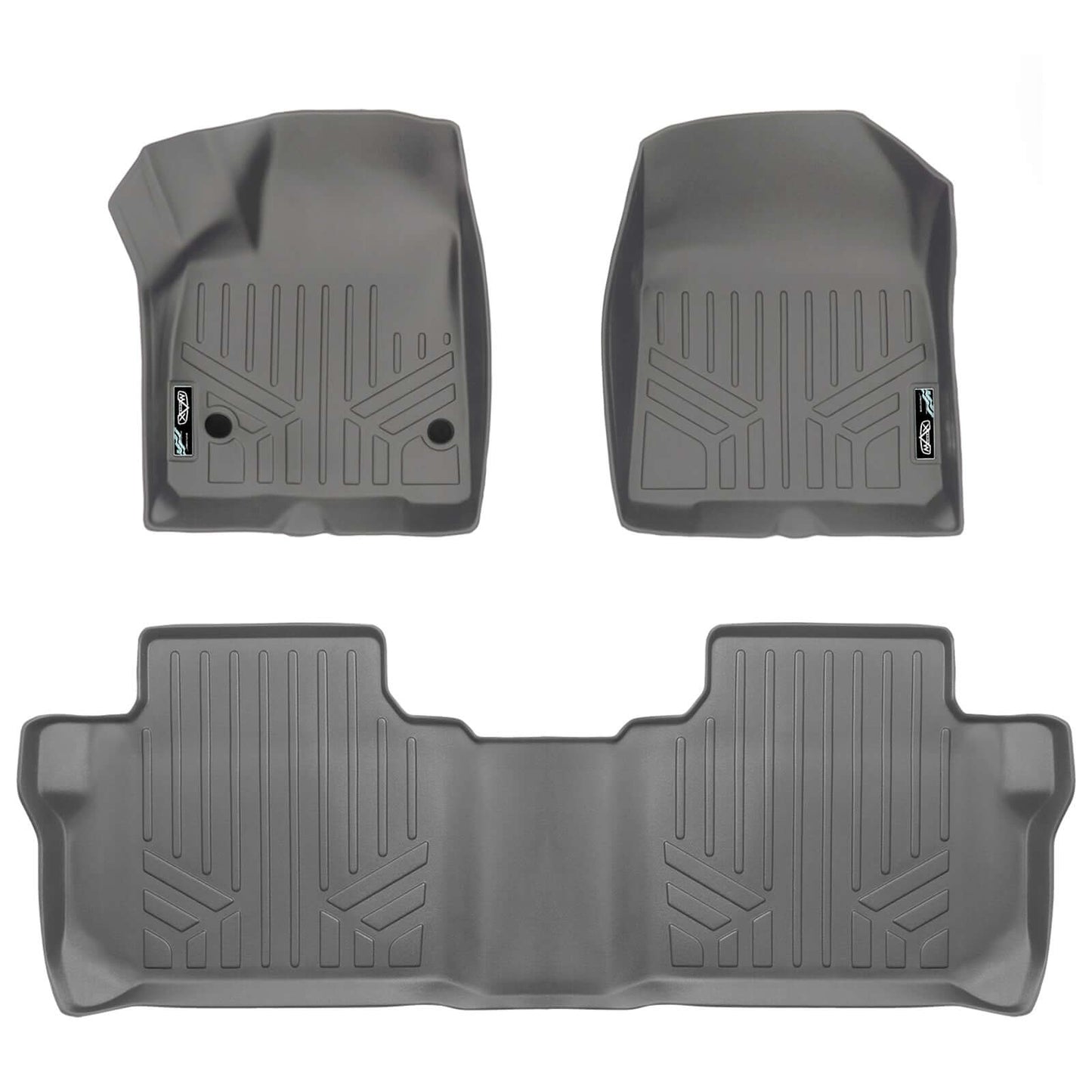 SMARTLINER Floor Liners for 2017-2023 GMC Acadia (7 Passenger)