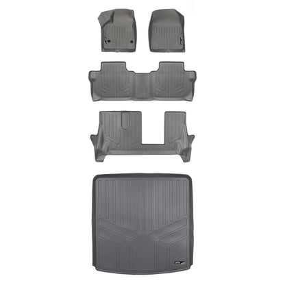 SMARTLINER Floor Liners for 2017-2023 GMC Acadia (7 Passenger)