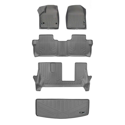 SMARTLINER Floor Liners for 2017-2023 GMC Acadia (7 Passenger)