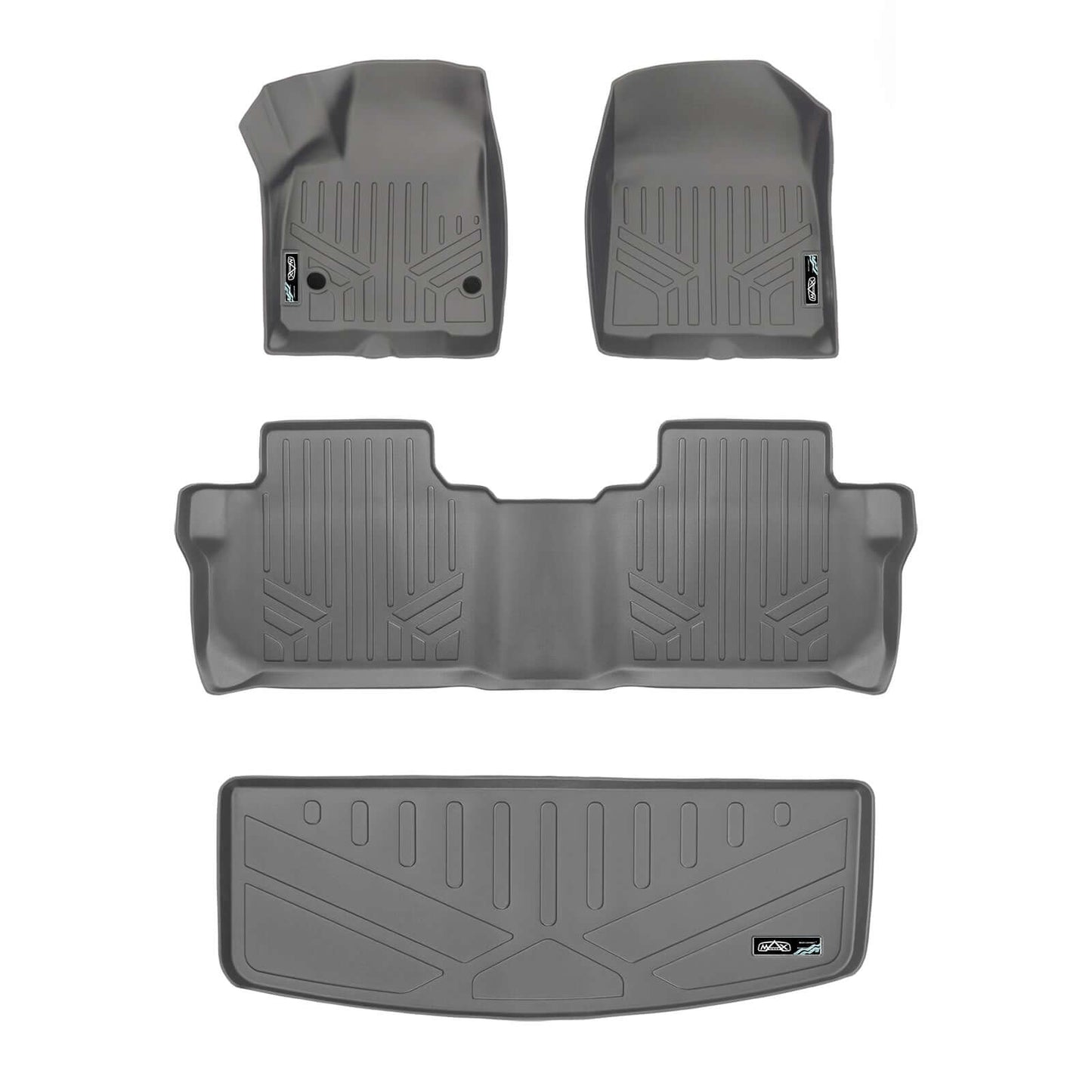 SMARTLINER Floor Liners for 2017-2023 GMC Acadia (7 Passenger)