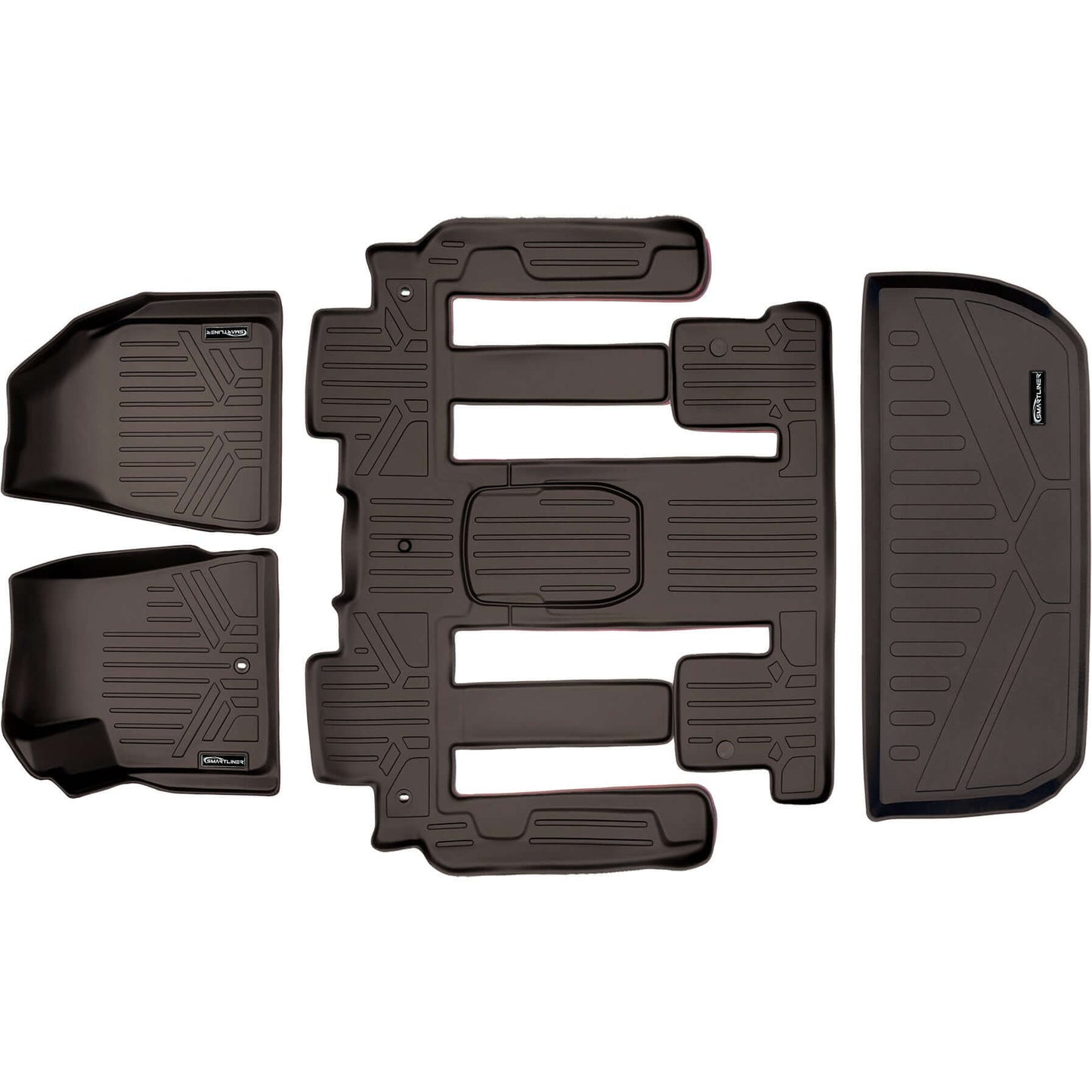 SMARTLINER Floor Liners for Traverse/Enclave (2nd Row Bucket)