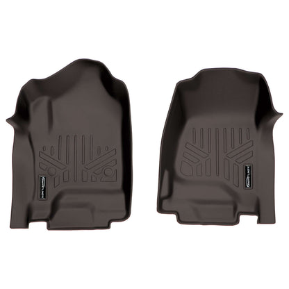 SMARTLINER Custom Fit Floor Liners For 2014-2018 Silverado/Sierra 1500 - 2015-2021 2500/3500 HD