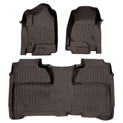 SmartCoverage™ Floor Liners For Crew Cab 2014-2018 Silverado/Sierra 1500 - 2015-2021 2500/3500 HD