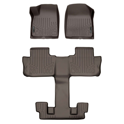 SMARTLINER Custom Fit Floor Liners For Black for 2020-2025 Cadillac XT6