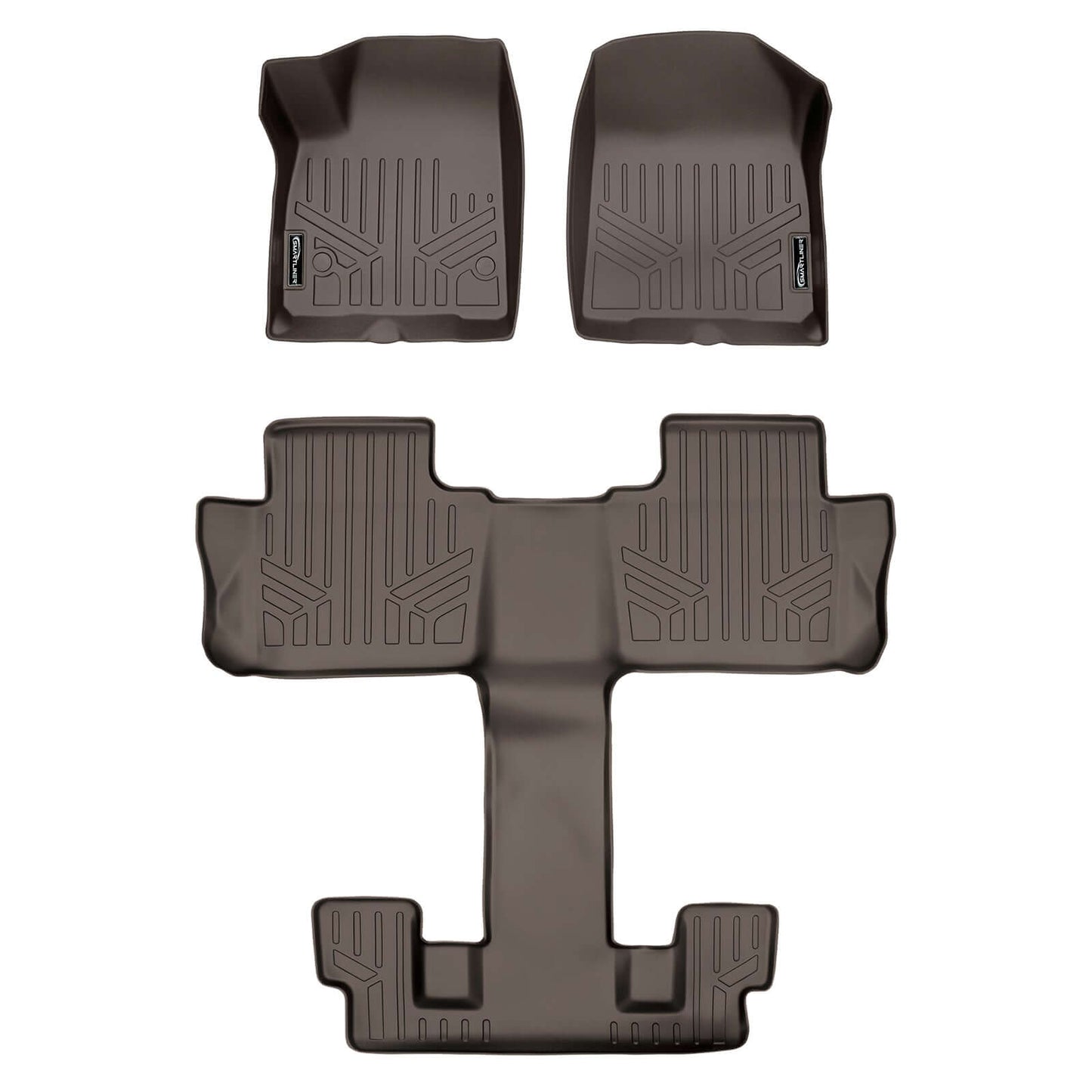 SMARTLINER Floor Liners for 2017-2023 GMC Acadia (6Passenger)