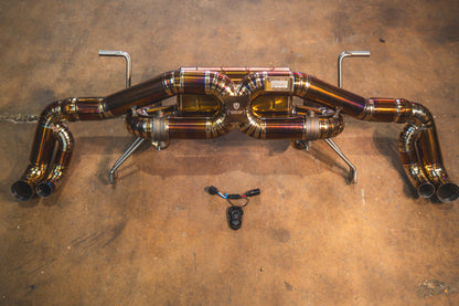 Audi R8 Valved Exhaust System