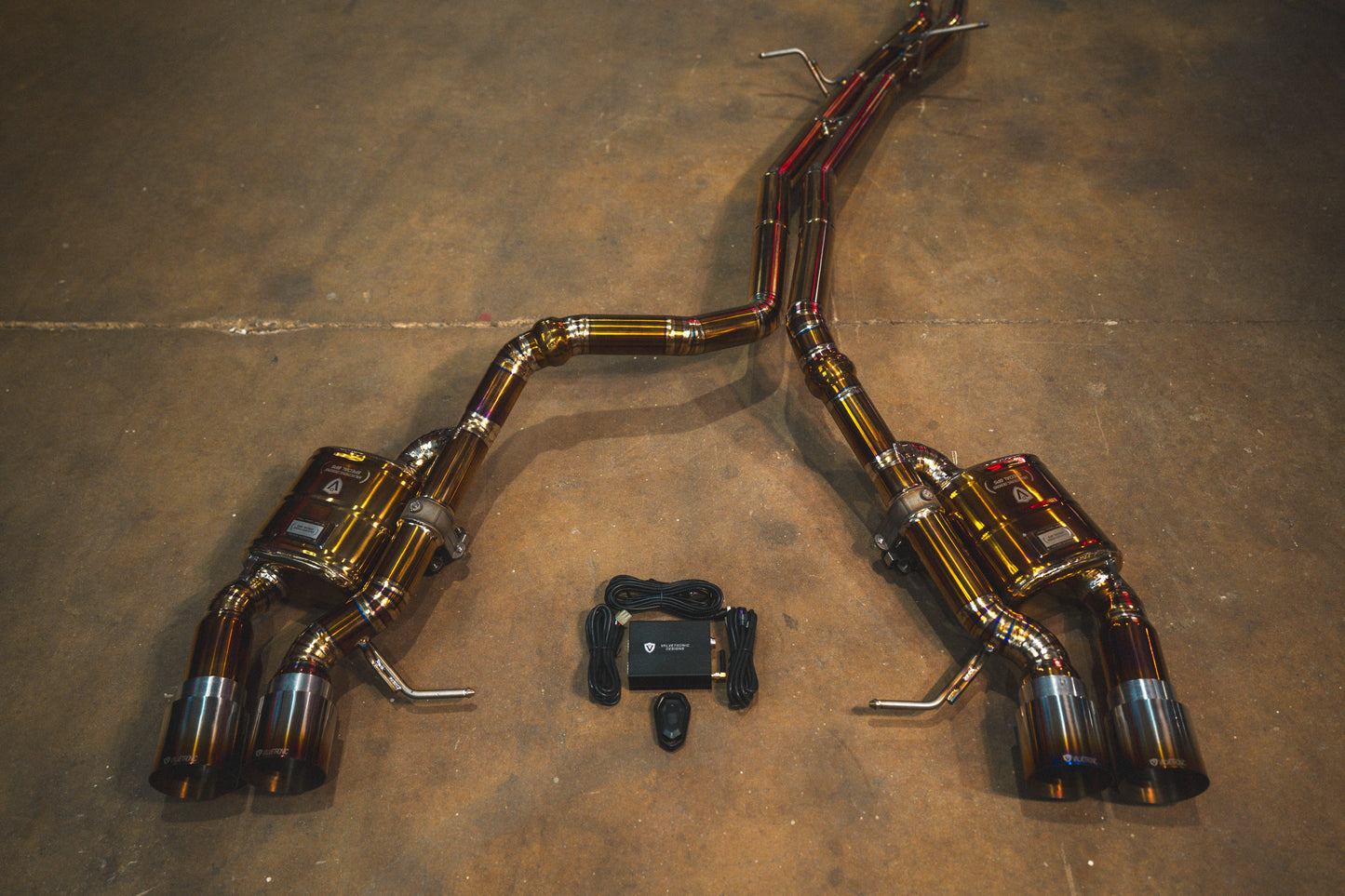 Valvetronic Valved Sport Exhaust System for Porsche Macan