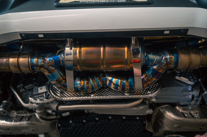 Valvetronic Valved Sport Exhaust System for Porsche 992 Carrera / Turbo