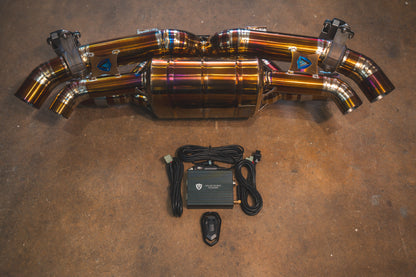 Valvetronic Valved Sport Exhaust System for Porsche 992 Carrera / Turbo