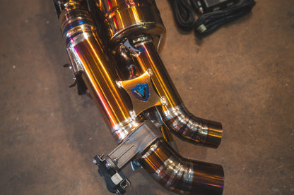 Valvetronic Valved Sport Exhaust System for Porsche 992 Carrera / Turbo