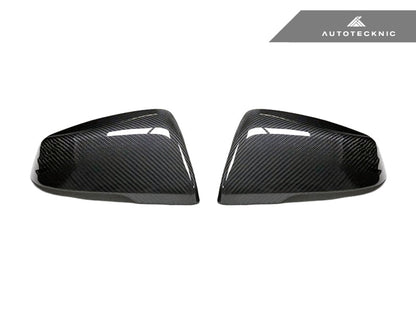 AutoTecknic Replacement Version II Dry Carbon Mirror Covers - F48 X1 | F44 2-Series Gran Coupe