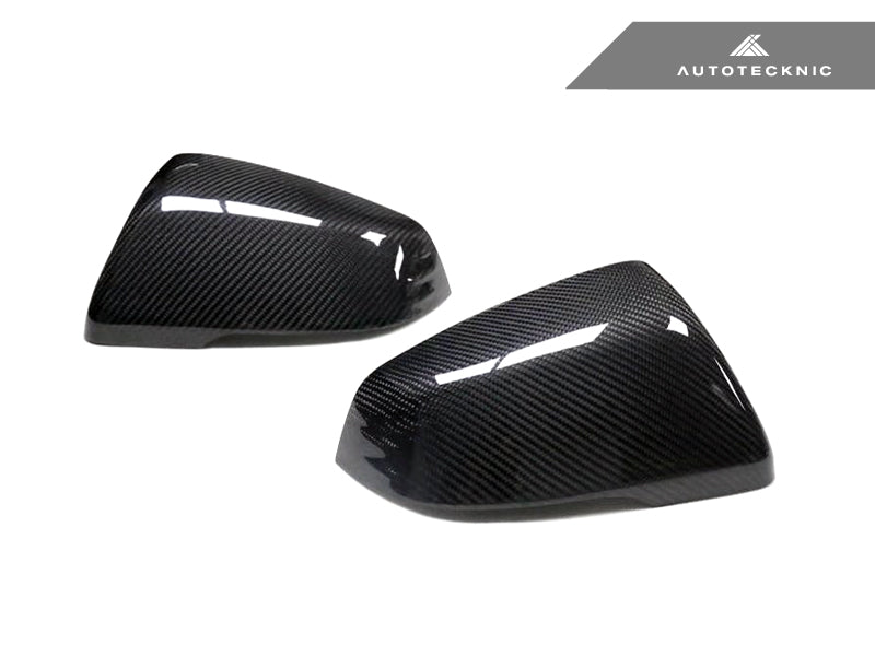 AutoTecknic Replacement Version II Dry Carbon Mirror Covers - F48 X1 | F44 2-Series Gran Coupe