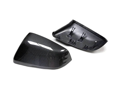 AutoTecknic Replacement Version II Dry Carbon Mirror Covers - BMW F48 X1 | F44 2-Series Gran Coupe