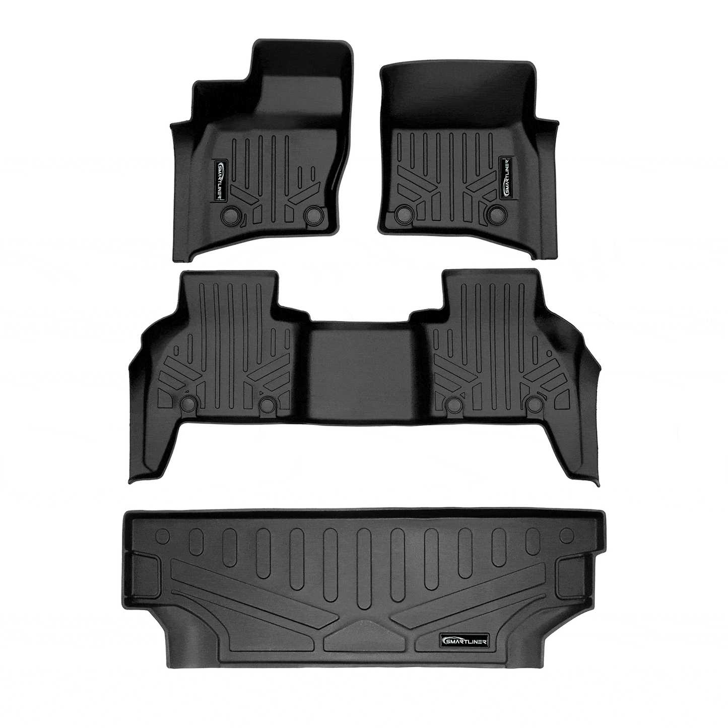 SMARTLINER Floor Liners for 2023-2025 Land Rover Defender 130 7 Passenger