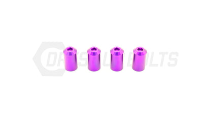 Dress Up Bolts Bullet Titanium Valve Stem Caps - Set of 4