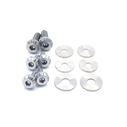 Titanium Hardware Kit - Verus Engineering Turbo Heat Shield (Toyota Supra MKV)