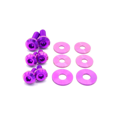 Titanium Hardware Kit - Verus Engineering Turbo Heat Shield (Toyota Supra MKV)