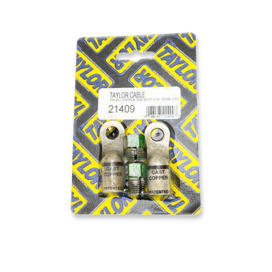 Taylor Cable Brass 2ga Battery Eyelet Term 21409
