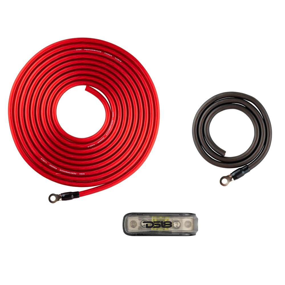 4-GA CCA Amplifier Installation Kit - RED