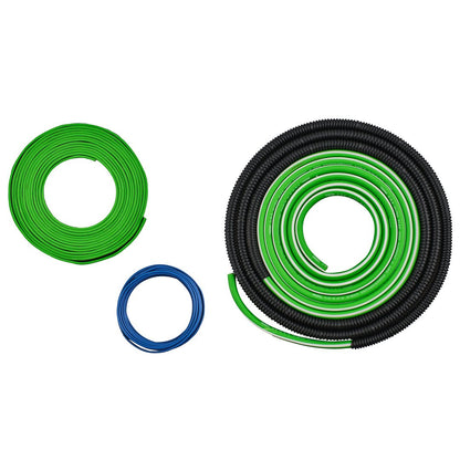 4-GA Amplifier Installation Wiring Kit - Green