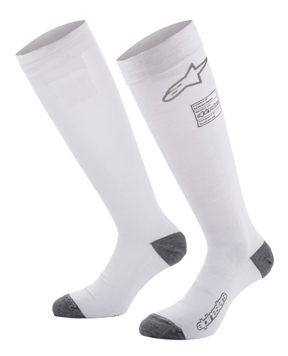 ALPINESTARS USA Socks ZX Evo V3 White Large 4704321-20-L – Milky
