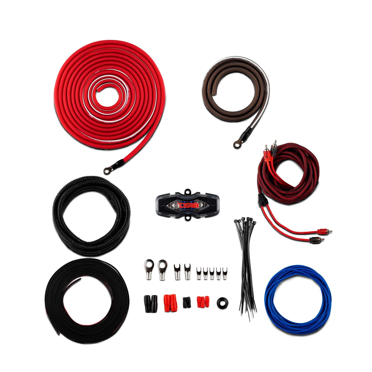 4-GA CCA Amplifier Installation Kit - RED