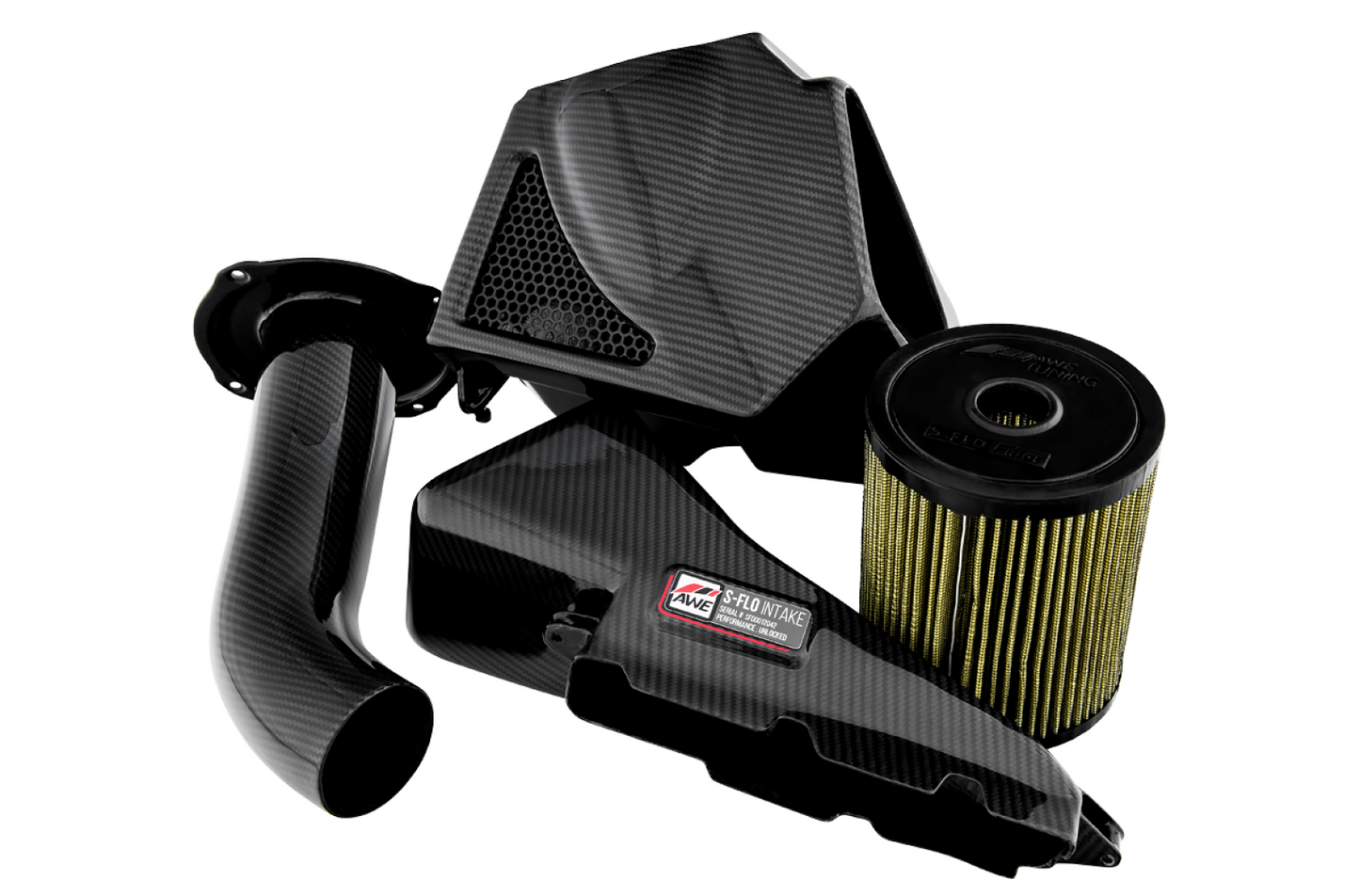 AWE Tuning S-FLO Carbon Intake for Audi C7 A6 / A7 3.0T 2660-15022