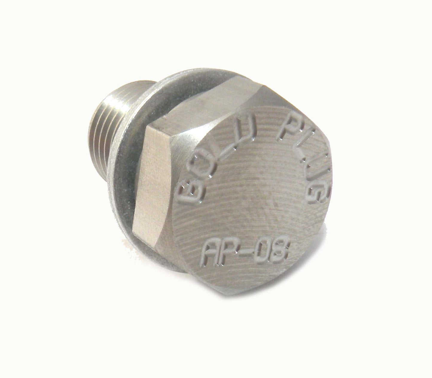 AP08 | GoldPlug | M14x1.5 | USA | Magnetic Drain Plug | Stainless | Fits Many Dodge/Chrysler/Jeep Engine Oil Pans | SW02 Washer Included |