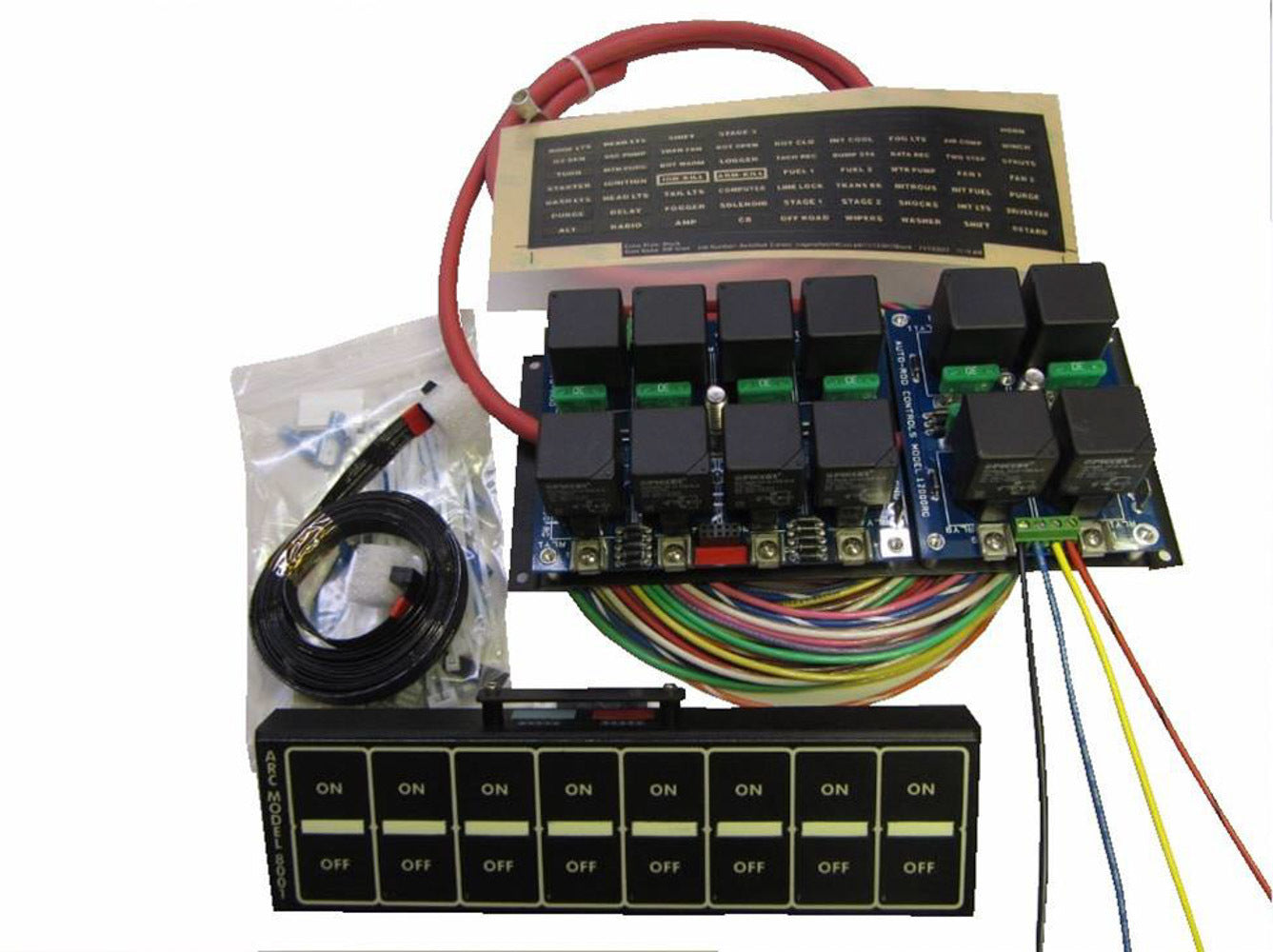 8001D AUTO ROD CONTROLS