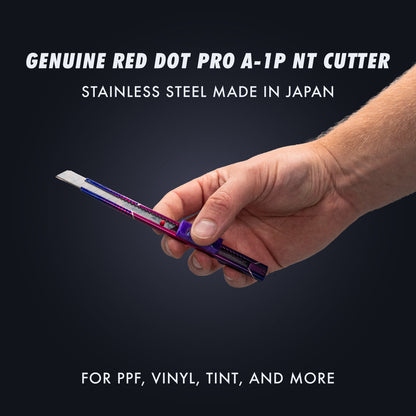 Wrap Fresh ARMR Red Dot NT Cutter (PPF & Vinyl Tool) with Retractable Blade