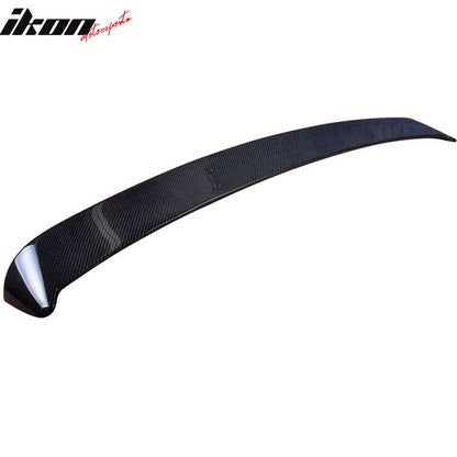 2011-2016 BMW F10 5-Series H Style Carbon Fiber Rear Roof Spoiler Wing