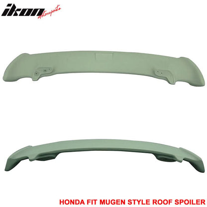 2009-2013 Honda Fit GE8 USDM Mugen Unpainted Roof Spoiler Wing ABS