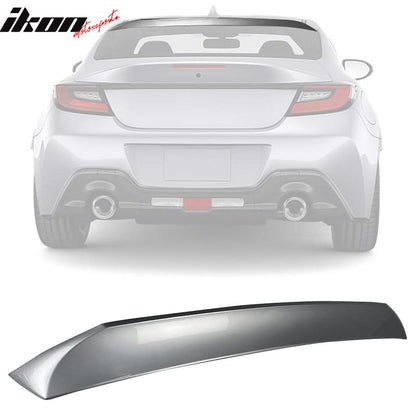 2022-2025 Subaru BRZ GR86 G1U Silver IKON Roof + TRD Trunk Spoiler ABS