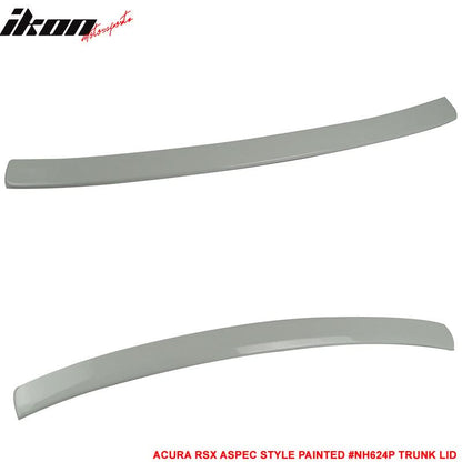 2002-2006 Acura RSX T-R Aspec Painted #NH624P Rear Spoiler Wing + Lid