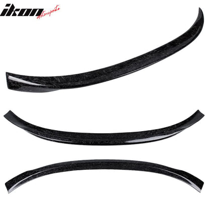 2008-2014 BMW X6 E71 P Style Forged Carbon Rear Trunk Spoiler Wing