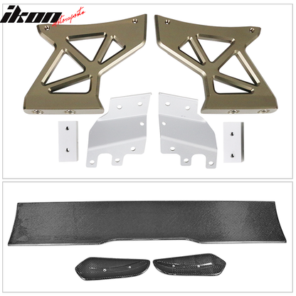 2015-2021 BMW F87 M2 F80 M3 F82 GTS Style Carbon Fiber Trunk Spoiler