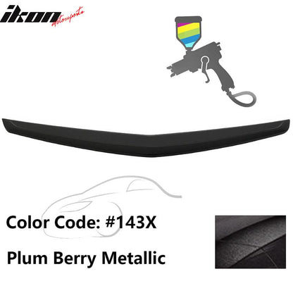 2013-2018 Cadillac ATS Sedan OEM Style Painted Rear Trunk Spoiler