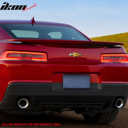 2014-2015 Chevy Camaro Rear Trunk Spoiler Ducktail Wing Lip ABS