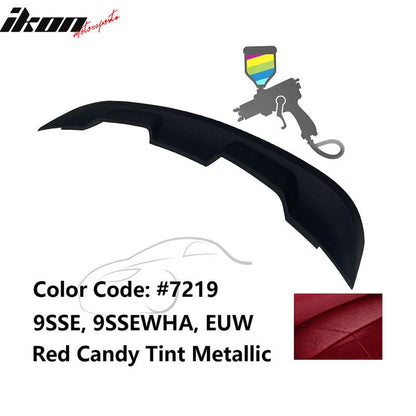 2010-2014 Ford Mustang 2020 GT500 Style Trunk Spoiler Wing ABS