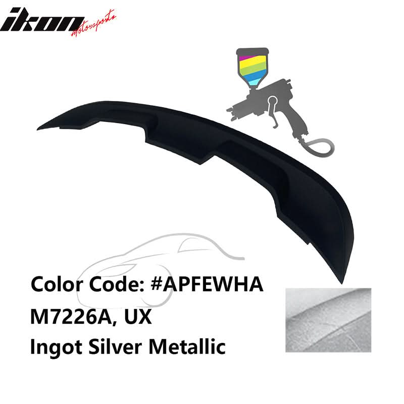 2010-2014 Ford Mustang 2020 GT500 Style Trunk Spoiler Wing ABS